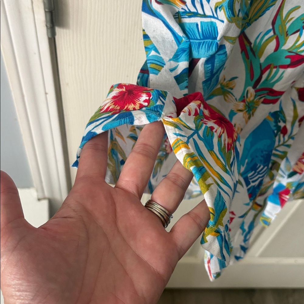 Men’s Hawaiian Floral SS shirt. Size XXL - Picture 7 of 9